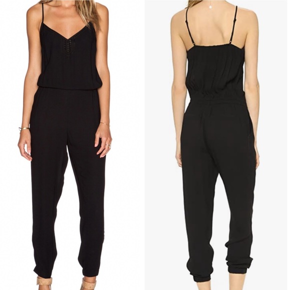 Twelfth Street by Cynthia Vincent Pants - TWELFTH STREET BY CYNTHIA VINCENT NWT BLACK INDIAN JUMPSUIT IN BLACK MEDIUM